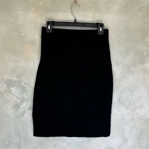 Black Downeast pencil skirt